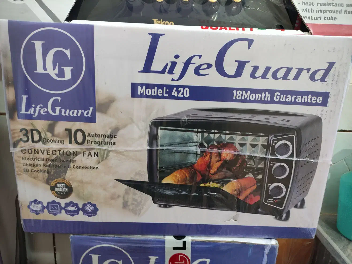 اون توستر لایف گارد|اجاق گاز و لوازم برقی پخت‌وپز|لنجان, |دیوار