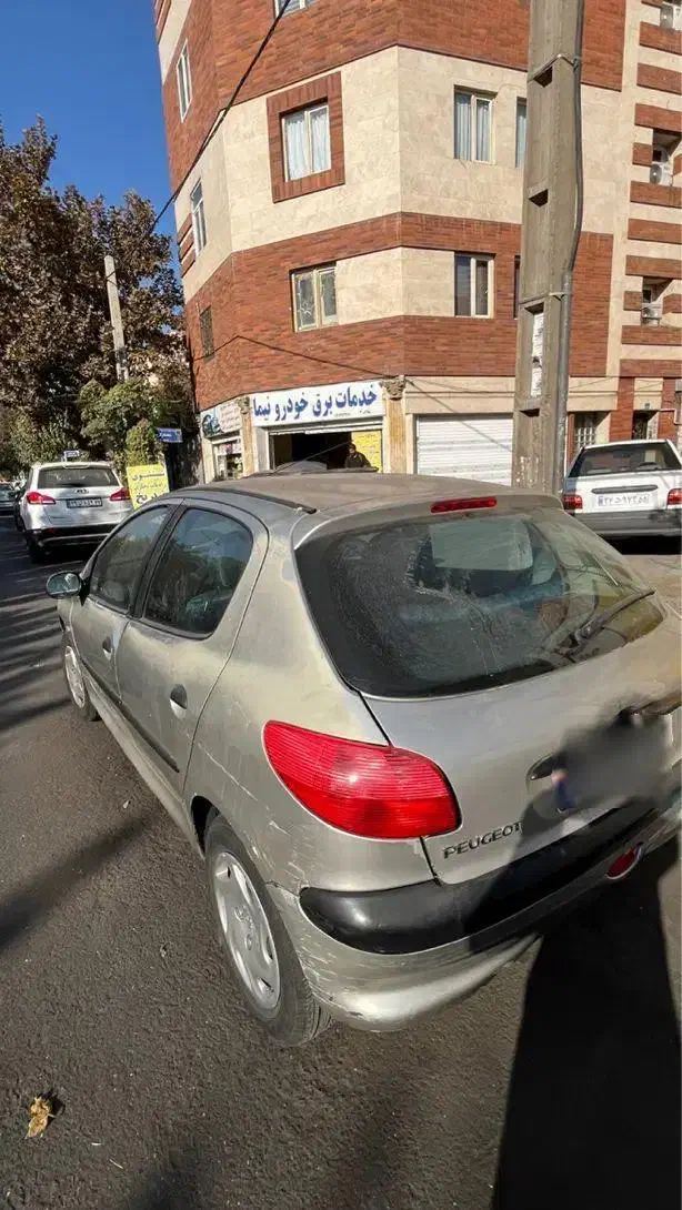 پژو ۲۰۶ مدل ۸۰ تیپ ۱|خودرو سواری و وانت|تهران, جیحون|دیوار