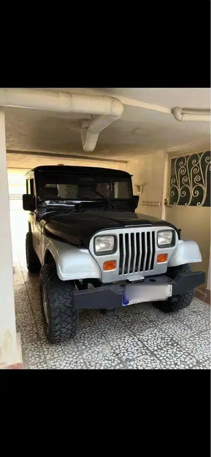 جیپ صحرا موتور میتسوبیشی|خودرو کلاسیک|رودسر, |دیوار