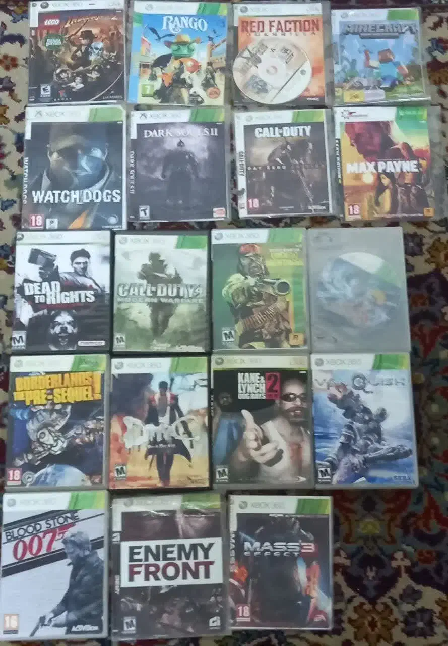 فروش سیدی xbox360|کنسول، بازی ویدئویی و آنلاین|قم, انصار‌الحسین|دیوار