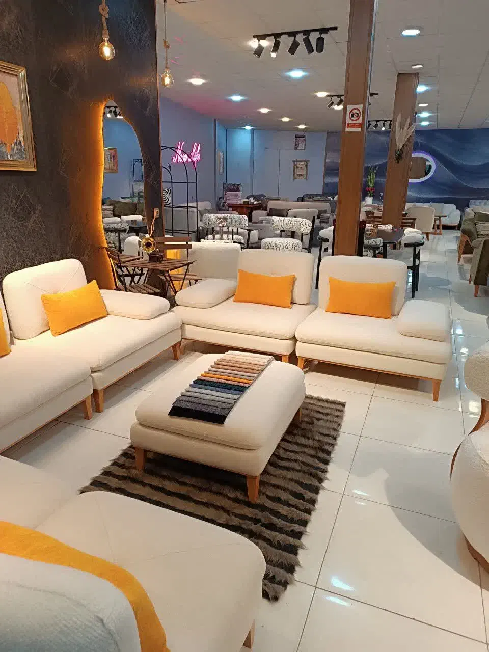 مبل راحتی ۱۰ نفره پازل|مبلمان خانگی و میز عسلی|آباده, |دیوار