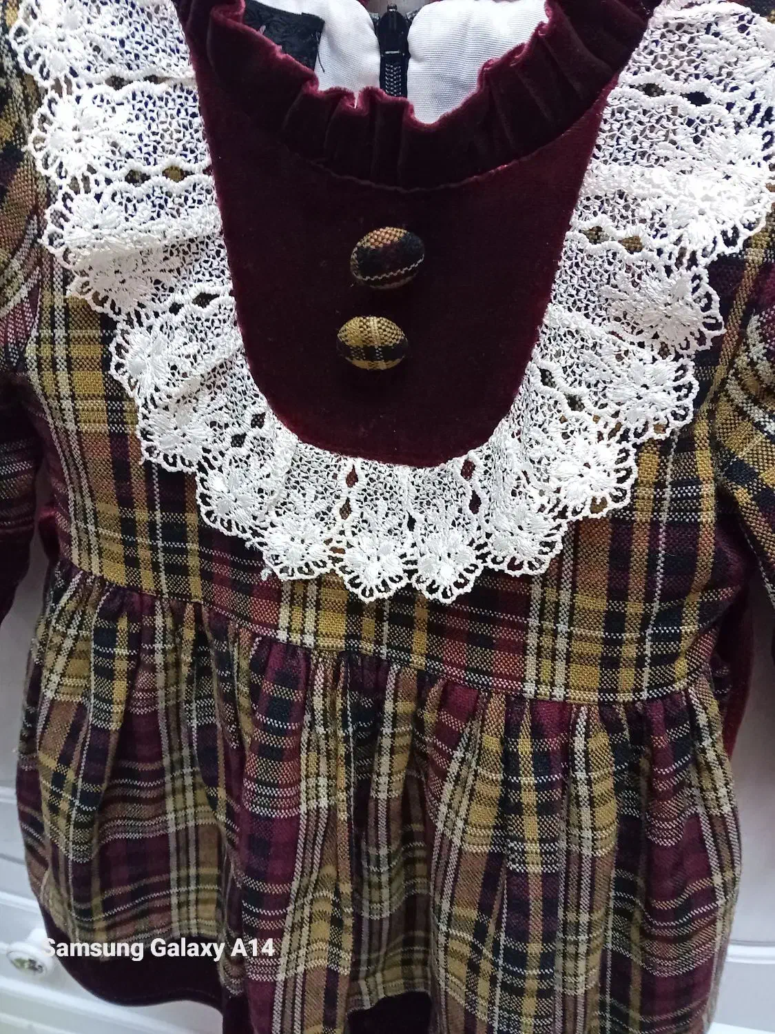 پیراهن دخترانه یلدایی|کفش و لباس بچه|تهران, دولاب|دیوار