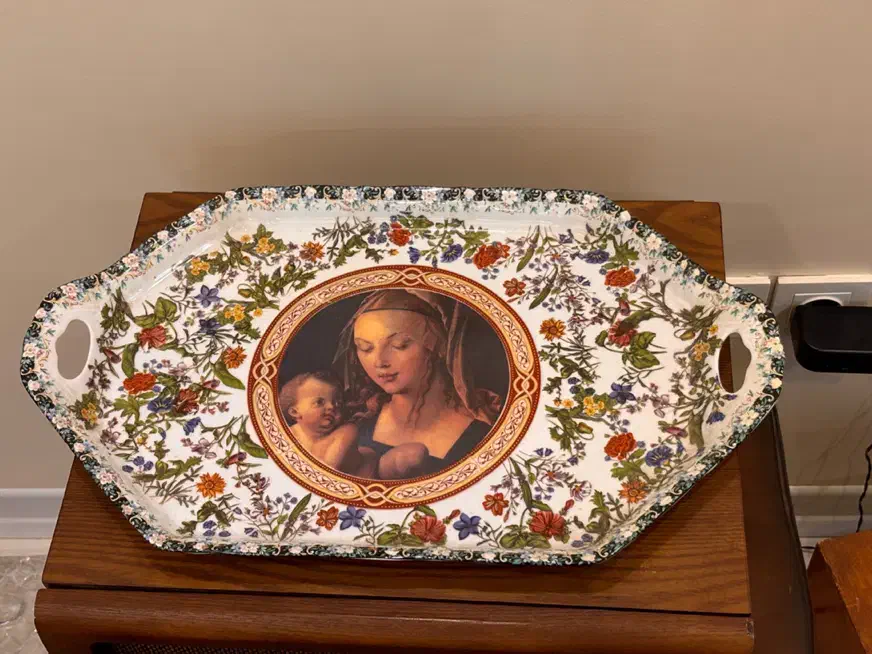 سینی قدیمی|کلکسیون اشیاء عتیقه|تهران, منیریه|دیوار