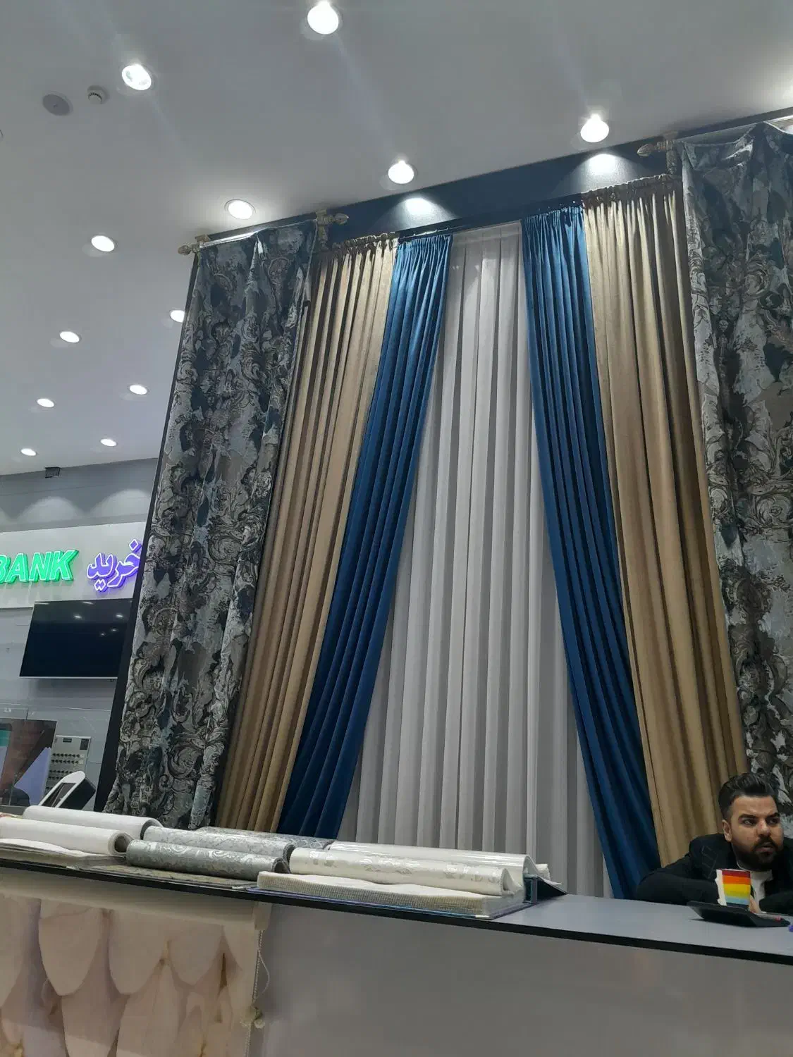 نصب پرده|خدمات پیشه و مهارت|تهران, هوانیروز|دیوار