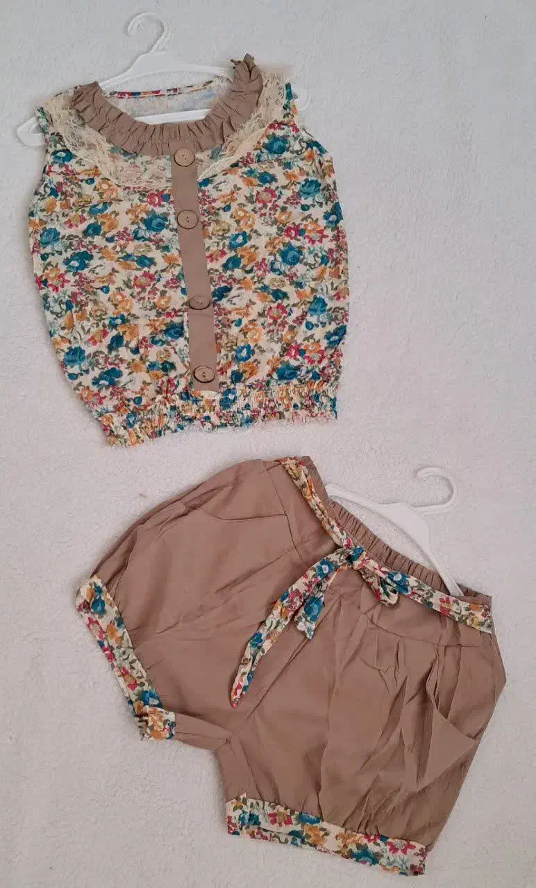 تاپ و شورتک وارداتی دخترانه فقط ۳۹۵ تومان|لباس|اسلامشهر, شهرک مفیدی|دیوار