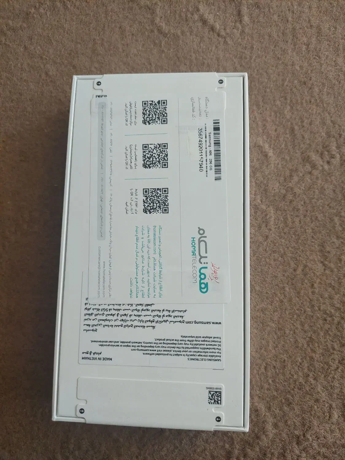 گوشی  a56-ram12-256 vietnam|موبایل|خمینی‌شهر, |دیوار