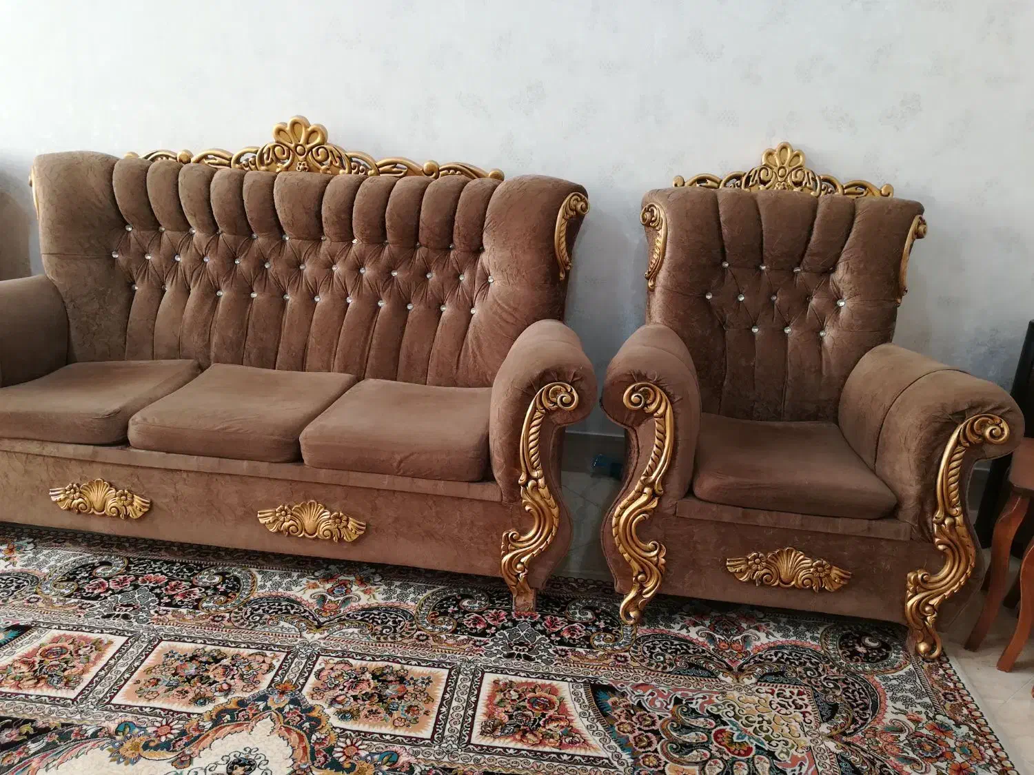 مبل|مبلمان خانگی و میز عسلی|گناباد, |دیوار