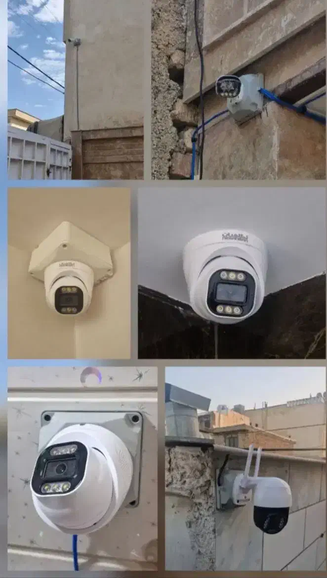 دوربین مداربسته باانتقال تصویررایگان/ قسطی/ دزدگیر|دوربین مداربسته|فومن, |دیوار