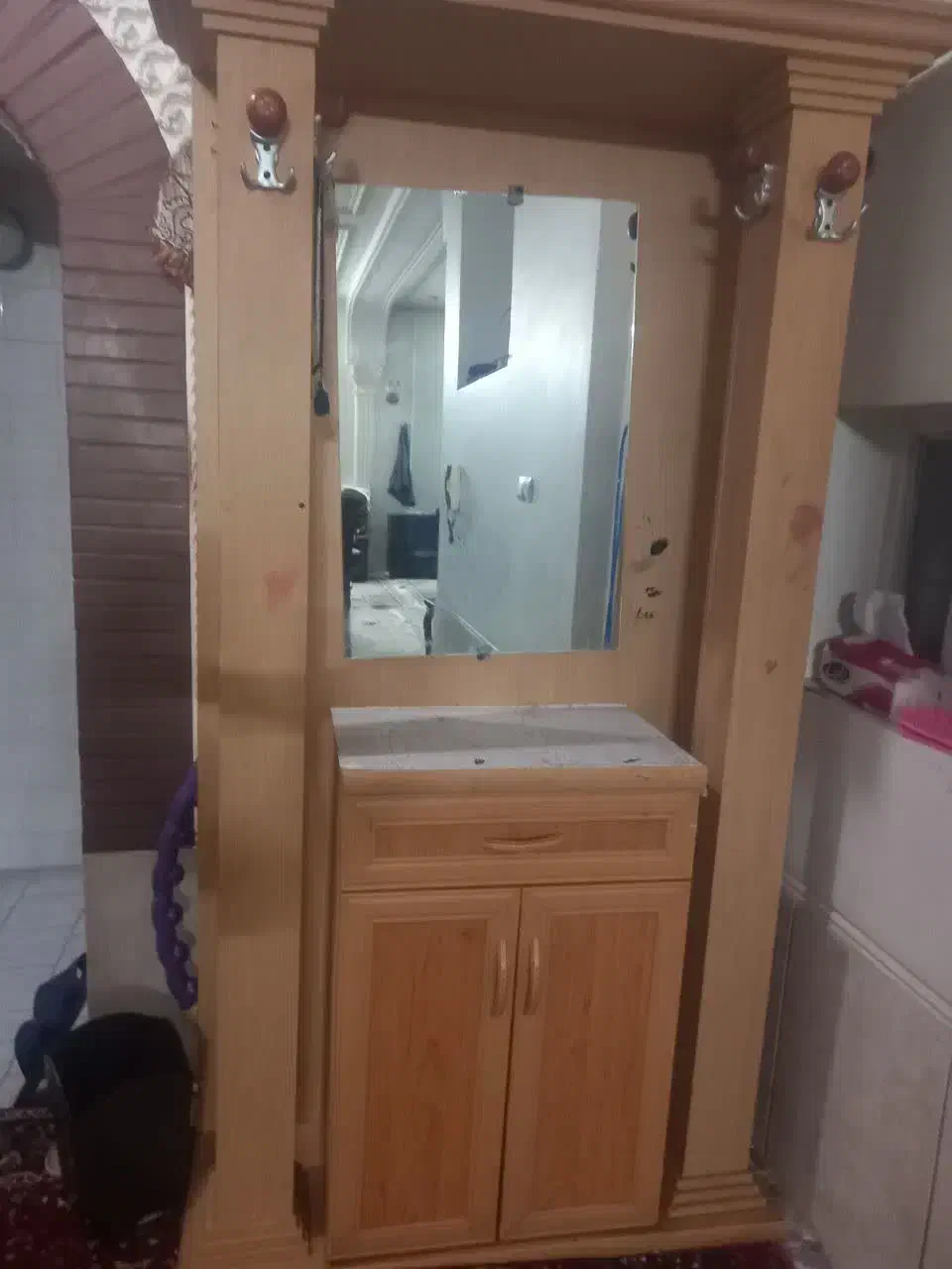 وسایل خانه|جاکفشی، کمد، دراور|فسا, |دیوار