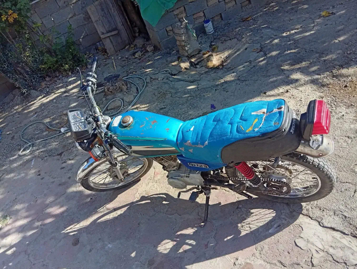 موتور هوندا ۱۲۵ مزاییده نامی|موتورسیکلت|گرگان, |دیوار