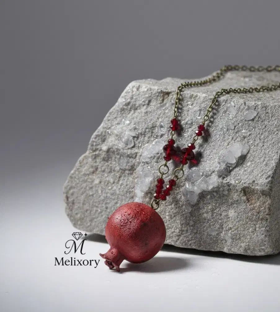 گردنبند یلدایی آویز انار خشک|بدلیجات|تهران, جیحون|دیوار