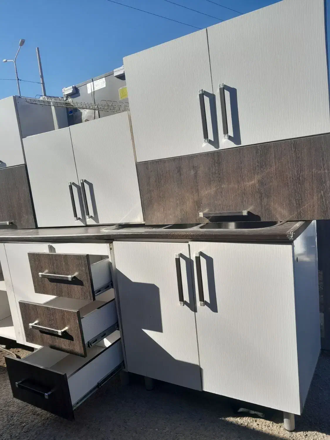 کابینت تمام ام دی اف اصل ۱۰متری درحد سمساری کوهکن|مصالح و تجهیزات ساختمان|زابل, |دیوار