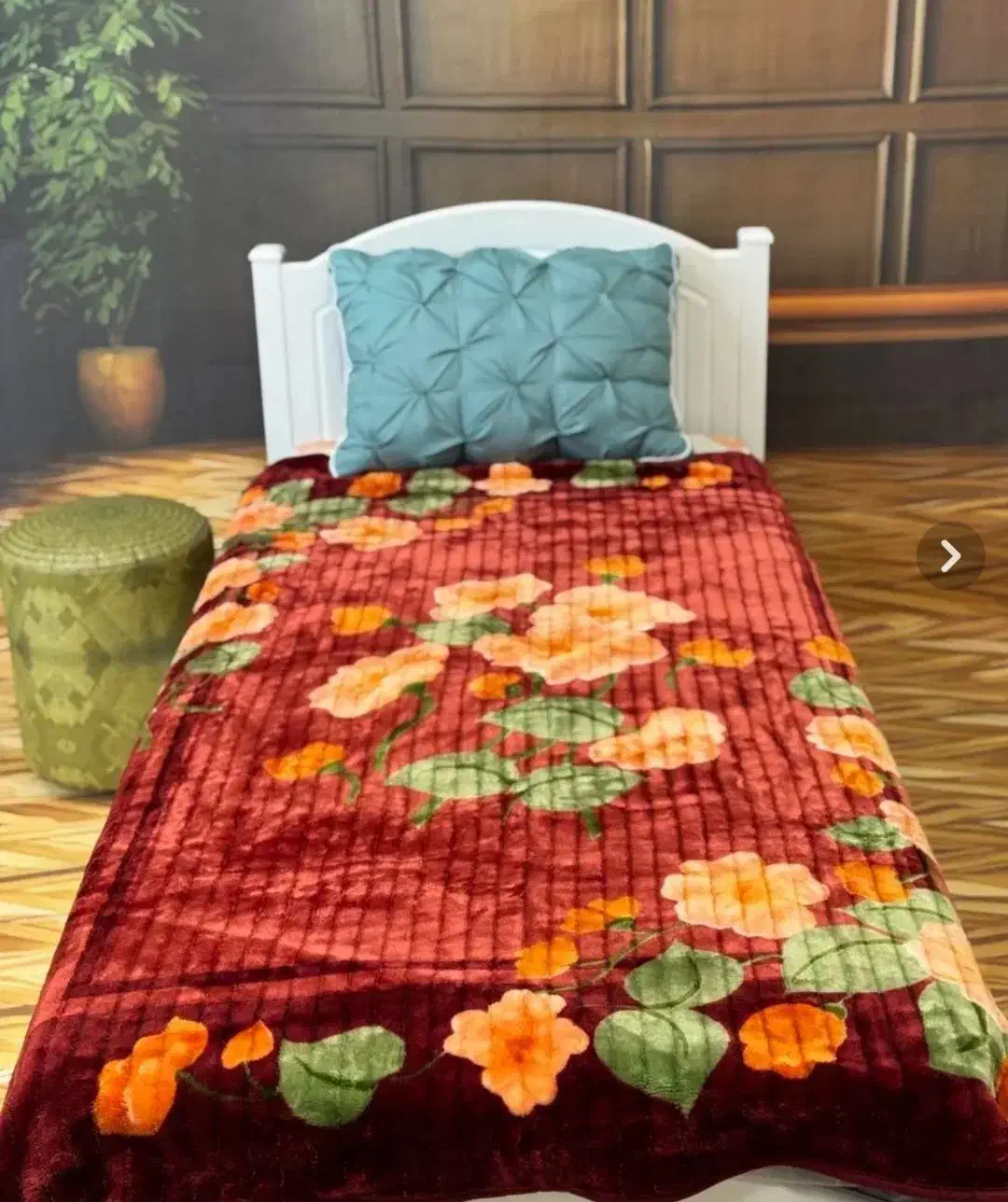 پتو یک نفره|رختخواب، بالش، پتو|کیش, |دیوار