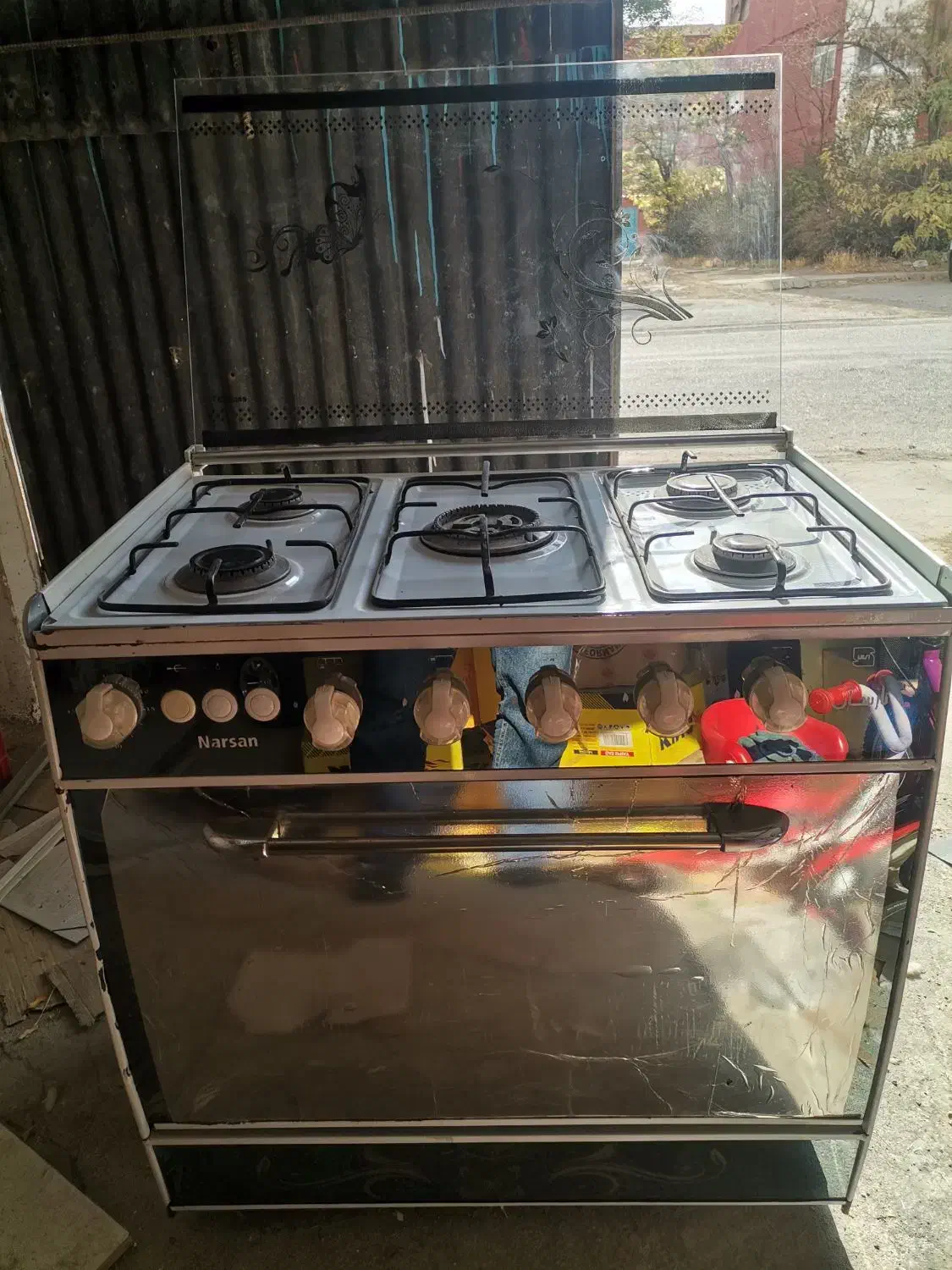 اجاق گاز طرح فر|اجاق گاز و لوازم برقی پخت‌وپز|کبودرآهنگ, |دیوار