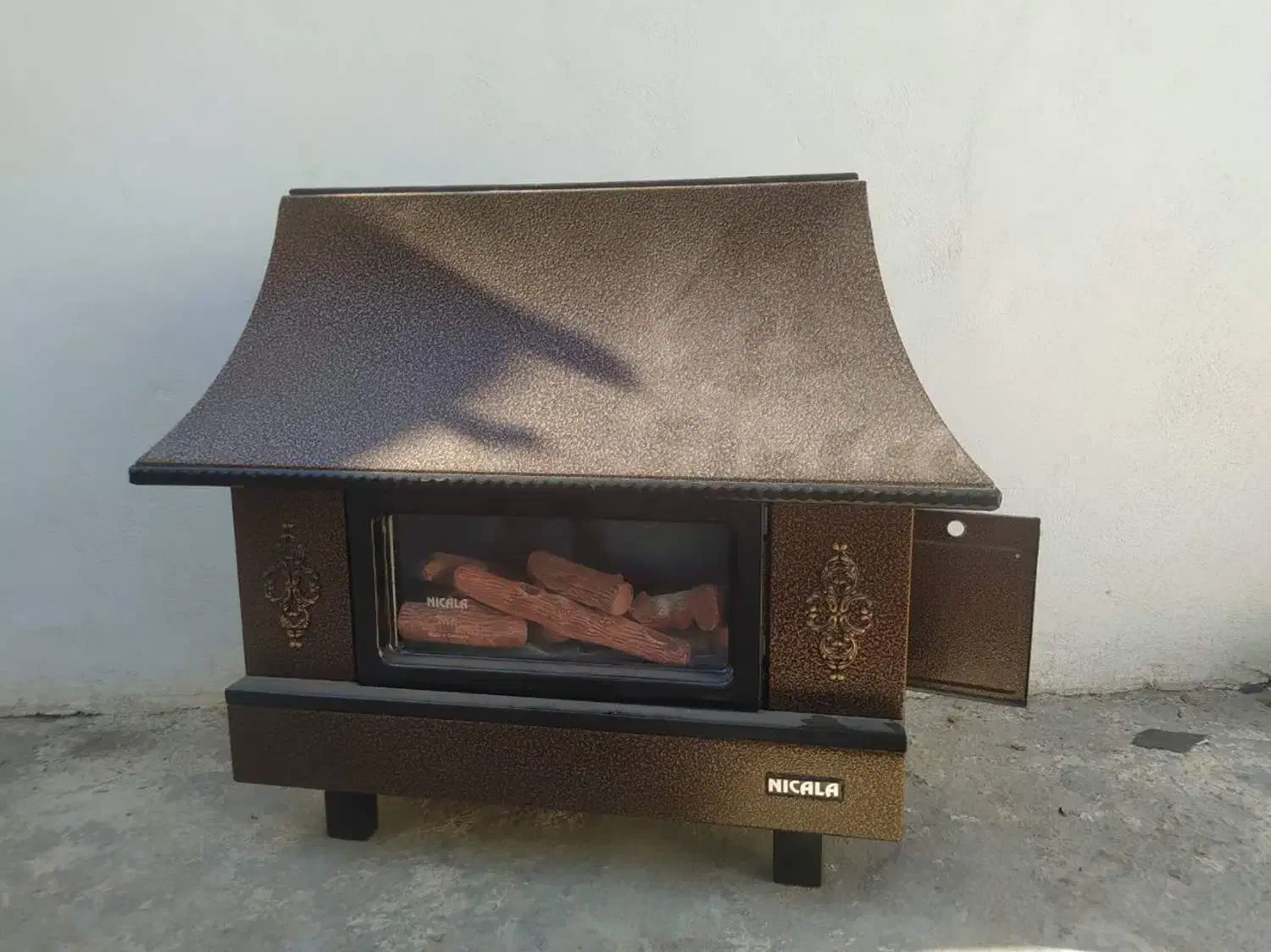 بخاری گازی شومینه ای نیک کالا|بخاری، هیتر، شومینه|بجنورد, |دیوار