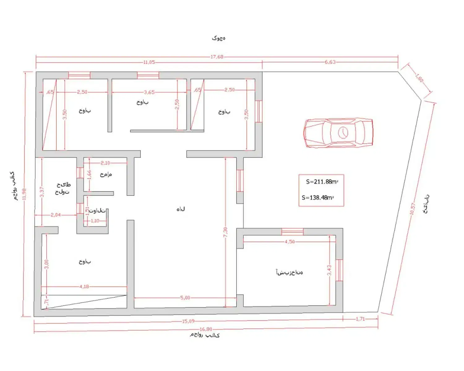 فروش زمین مسکونی|فروش زمین و ملک کلنگی|گچی, |دیوار