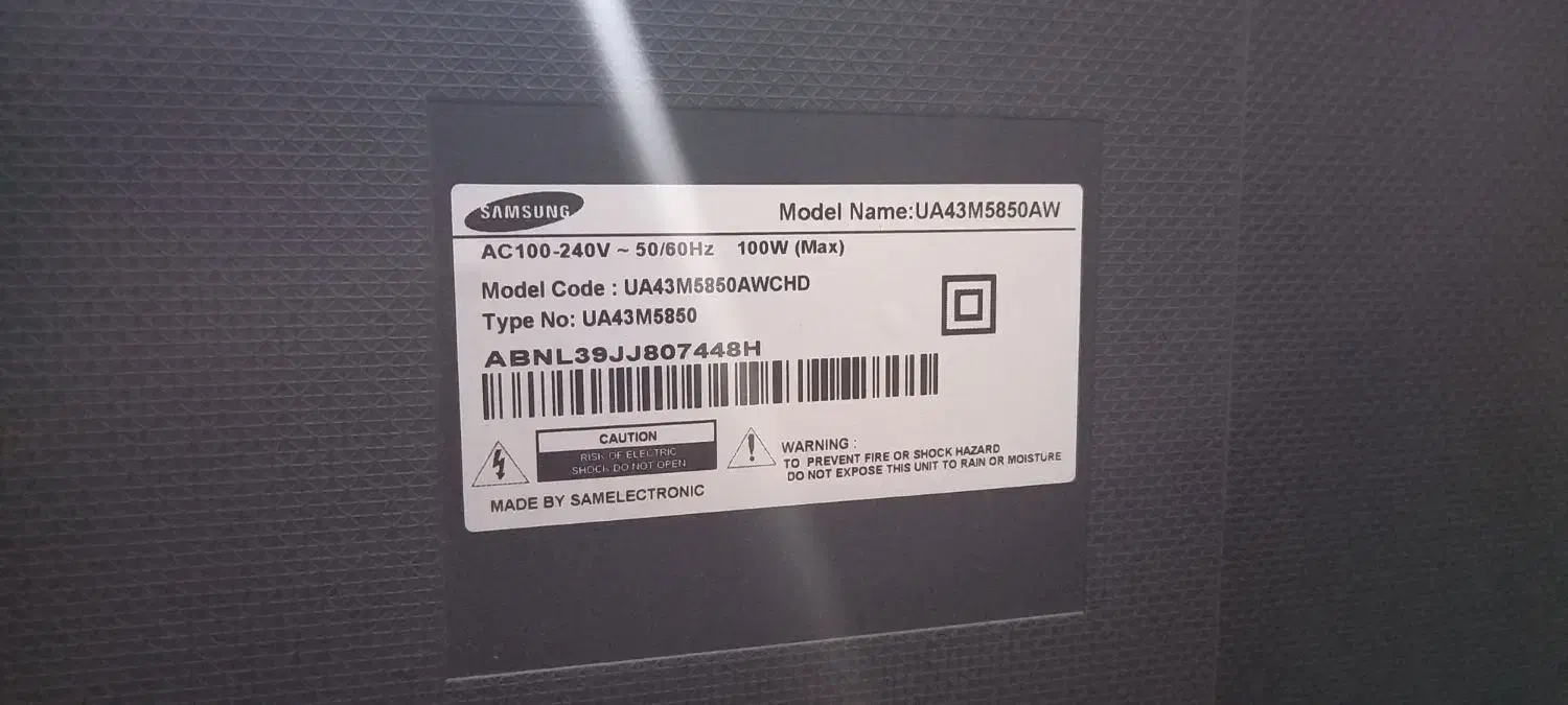 تلویزیون سامسونگ دیجیتال ۴۳ اینچ کیفیت تصویر عالی|تلویزیون و پروژکتور|تهران, دژکام|دیوار