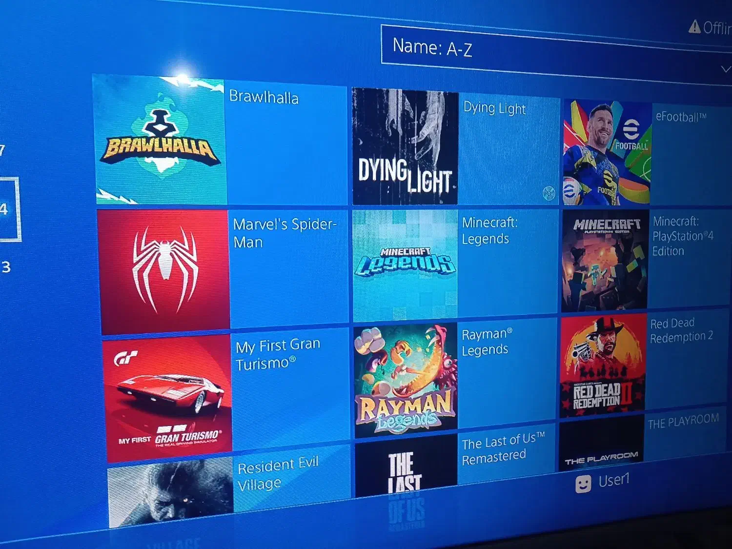پلستیشن4 اکانتی 1ترا فول گیم|کنسول، بازی ویدئویی و آنلاین|اهر, |دیوار