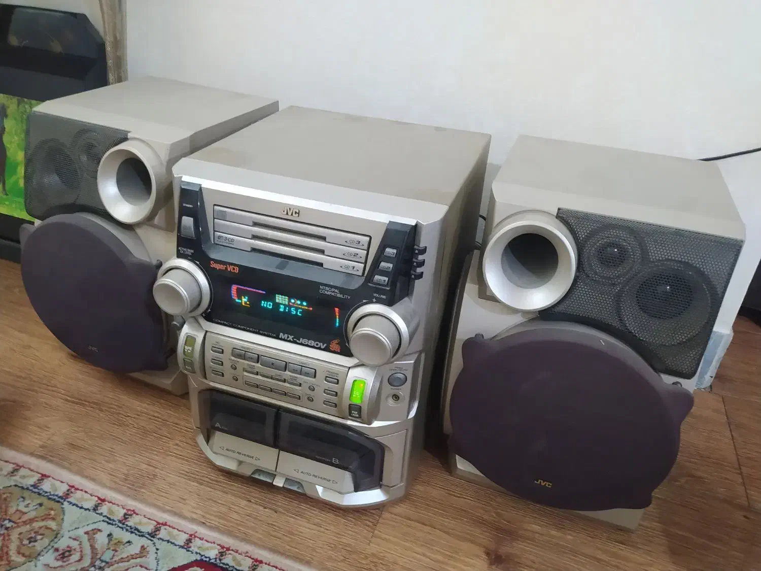 رادیو ضبط jvc|سیستم صوتی خانگی|لاهیجان, گلستان|دیوار