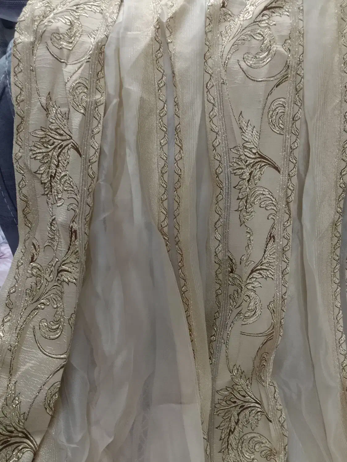 چهار مدل پرده  جفت جفت|پرده، رانر، رومیزی|تهران, باغ خزانه|دیوار