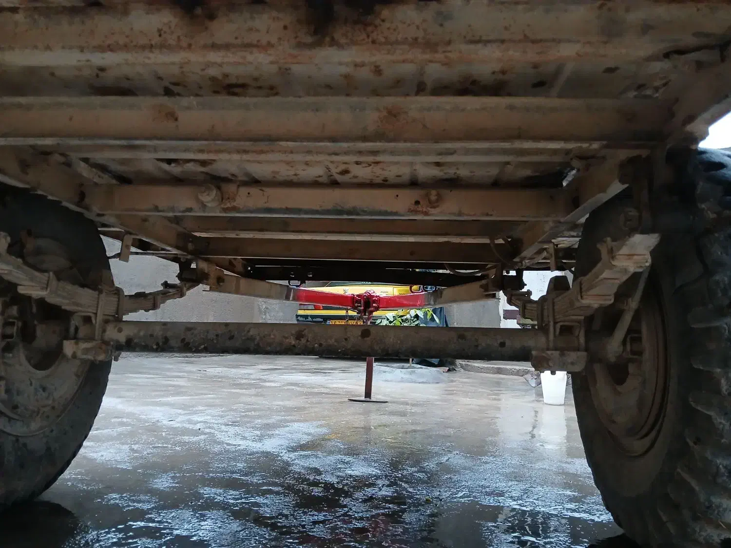 تریلی تراکتور سالم . رومانی و فرگوسن|قطعات یدکی و لوازم جانبی|بیستون, |دیوار