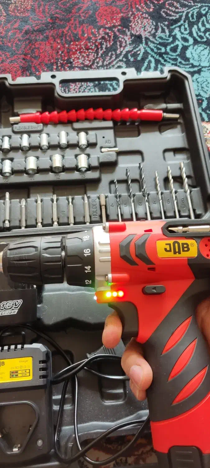 دریل شارژی جاب|ابزارآلات|صدرا-فارس, فاز ۲|دیوار