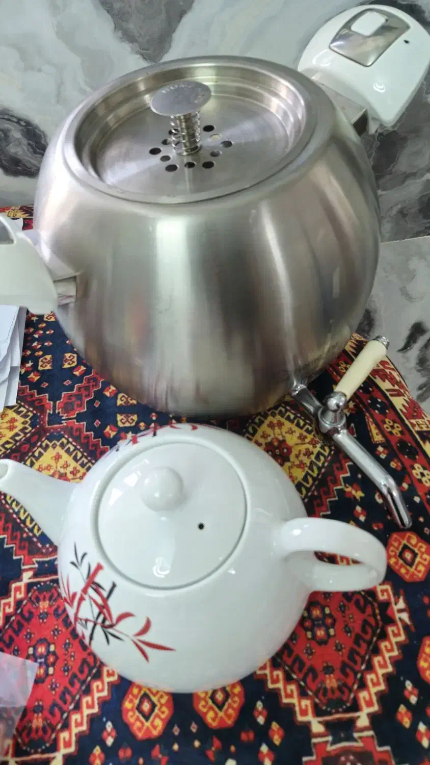 کتری و قوری|قوری، کتری، قهوه‌ساز دستی|رشت, جانبازان|دیوار