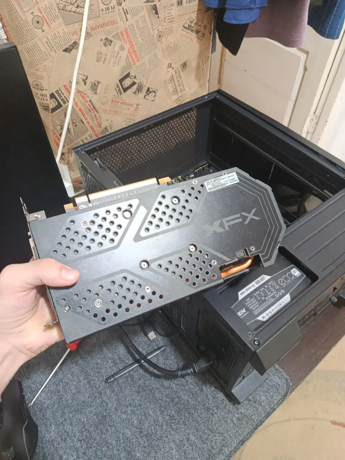 کارت گرافیک rx 580 8g|قطعات و لوازم جانبی رایانه|لاهیجان, پردسر|دیوار