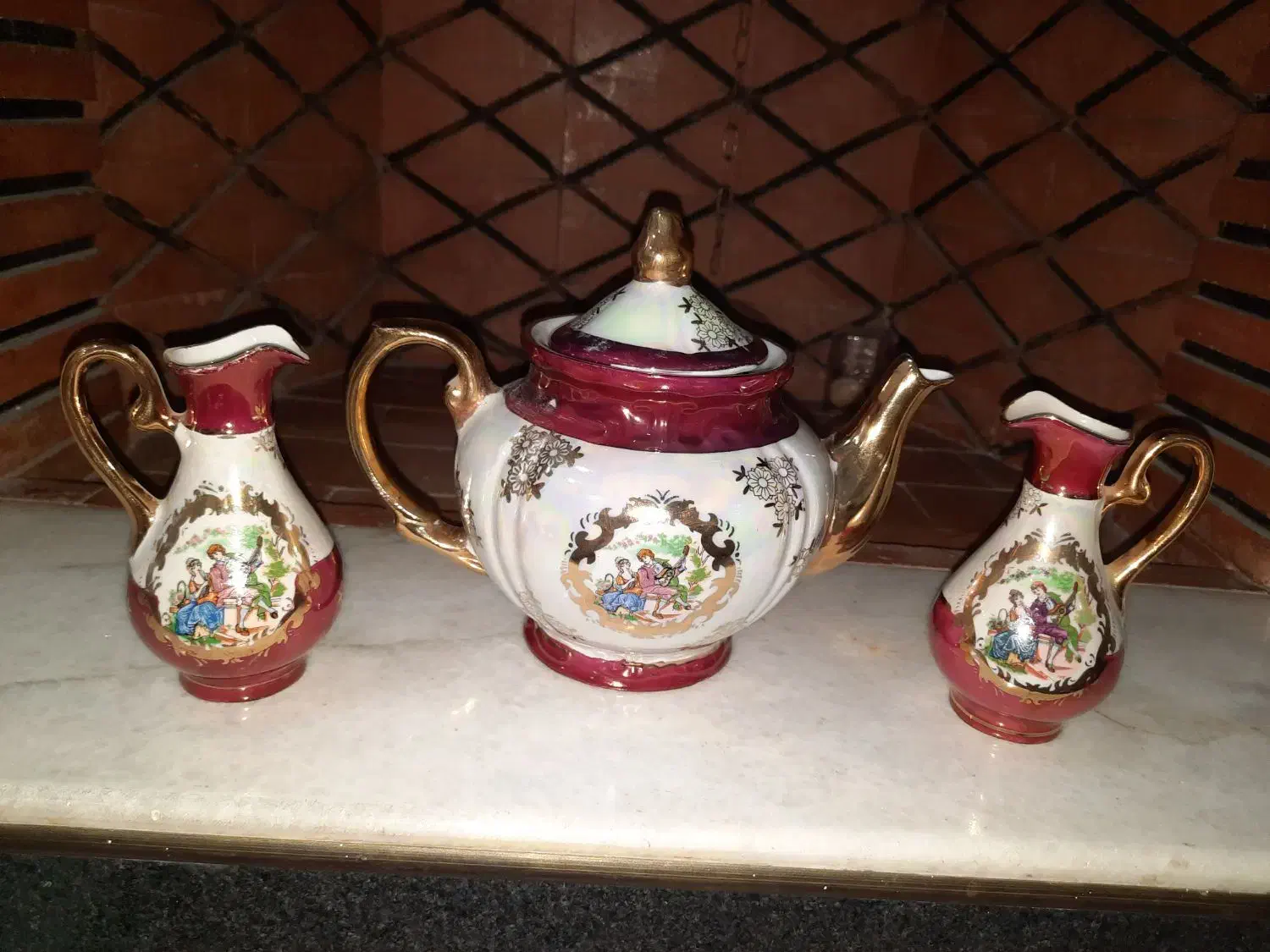 قوری و چای دان و گلاب پاش قدیمی|صنایع دستی و سایر لوازم تزئینی|تهران, سردارجنگل|دیوار