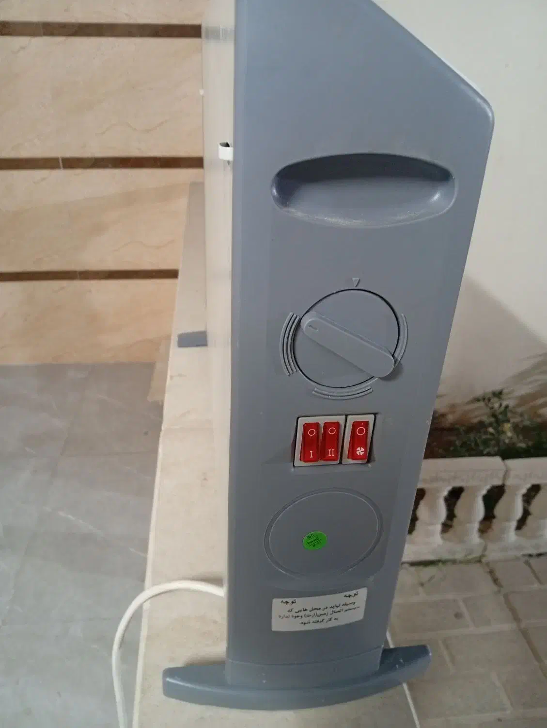 بخاری برقی فن دار درحد نو|بخاری، هیتر، شومینه|پاکدشت, پاکدشت (مامازند)|دیوار