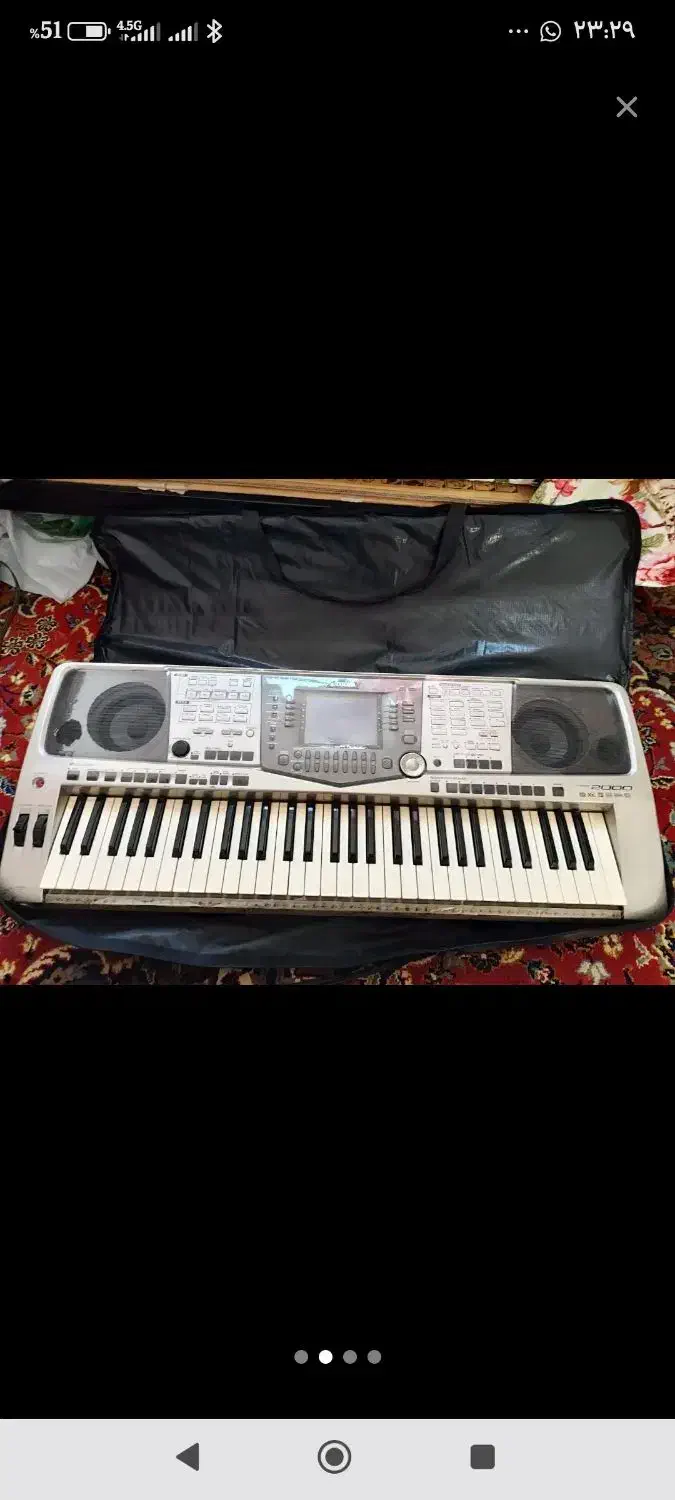 ارگ یاماها 2000 در حد نو|پیانو، کیبورد، آکاردئون|یاسوج, |دیوار