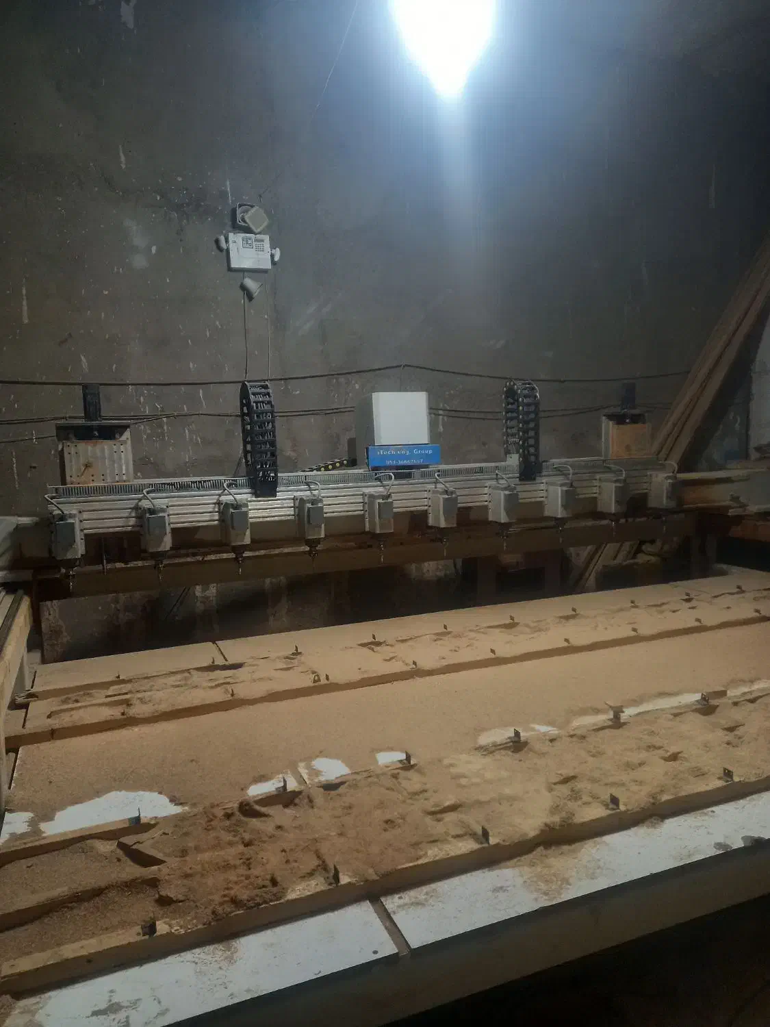 دستگاه سی ان سی چوب ۱۰ کله تخت|ماشینآلات صنعتی|مشهد, کوشک مهدی|دیوار