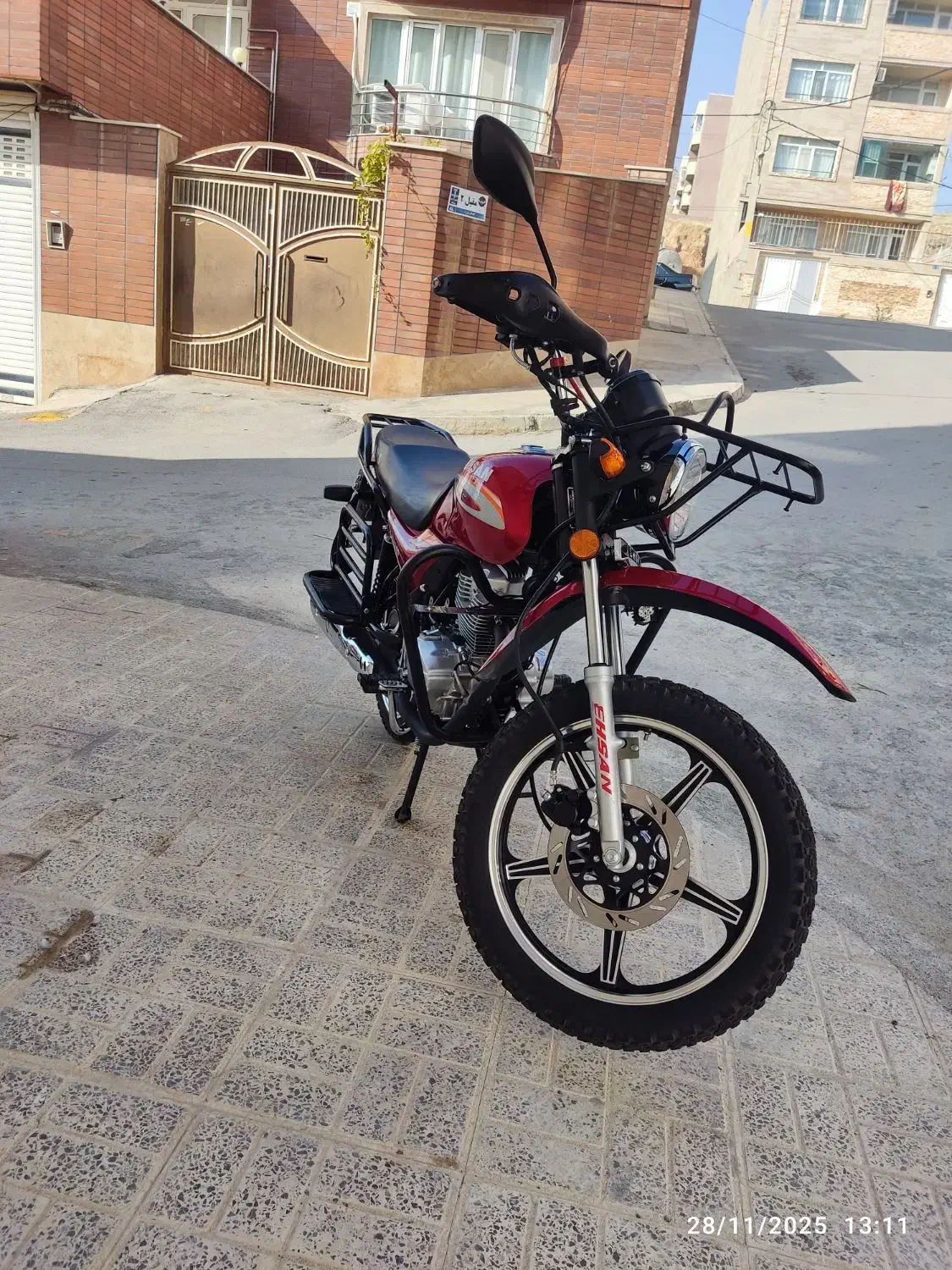 موتور احسان شکاری 200cc،مدل 1402|موتورسیکلت|مهاباد (آذربایجان غربی), |دیوار