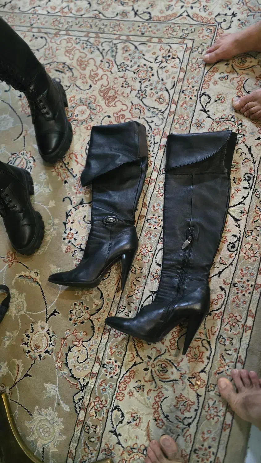 دو جفت کفش چرم زنانه سایز ۳۸|کیف، کفش، کمربند|اصفهان, خانه اصفهان|دیوار