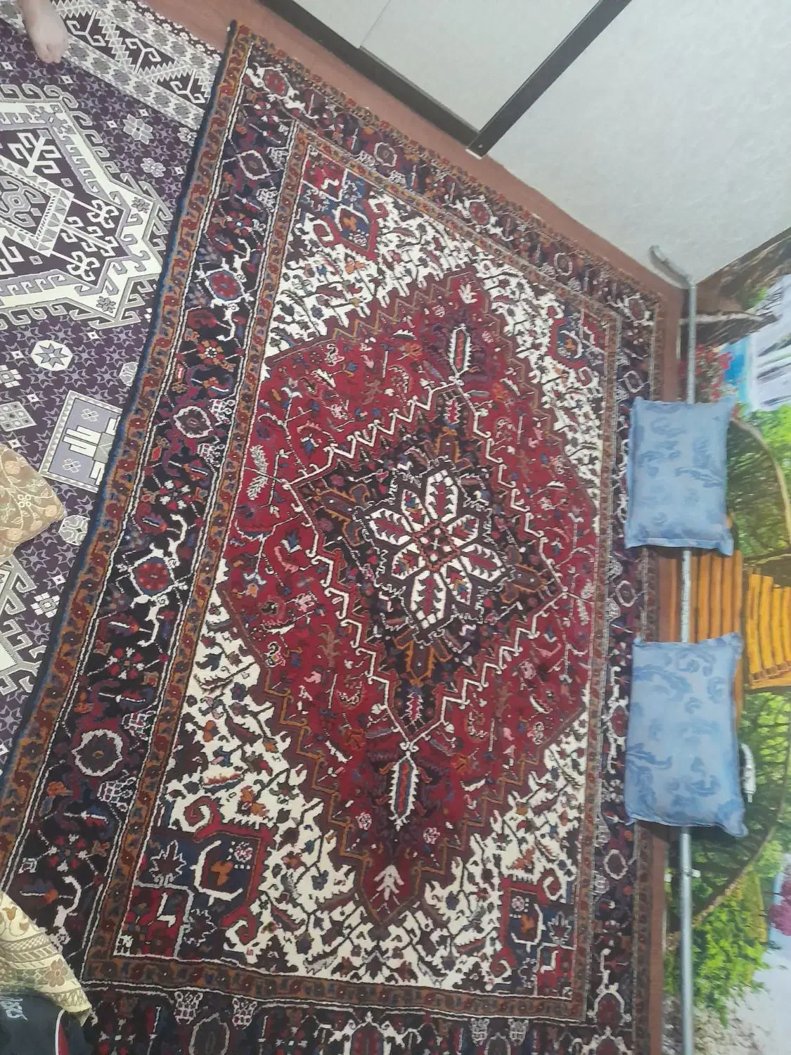 فرش دستباف کارکرده|فرش|ارومیه, |دیوار