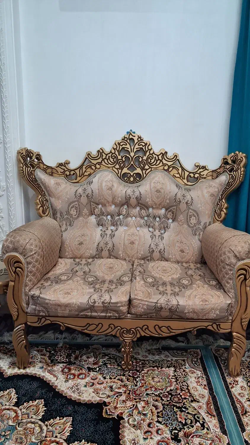 مبل ۷ نفره|مبلمان خانگی و میز عسلی|سیاهکل, |دیوار