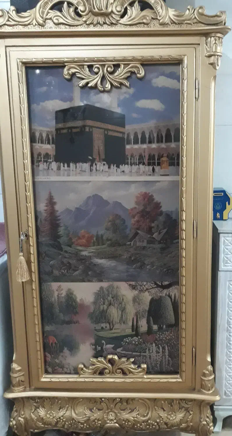 ویترین چوب|بوفه، ویترین، کنسول|قم, سالاریه|دیوار