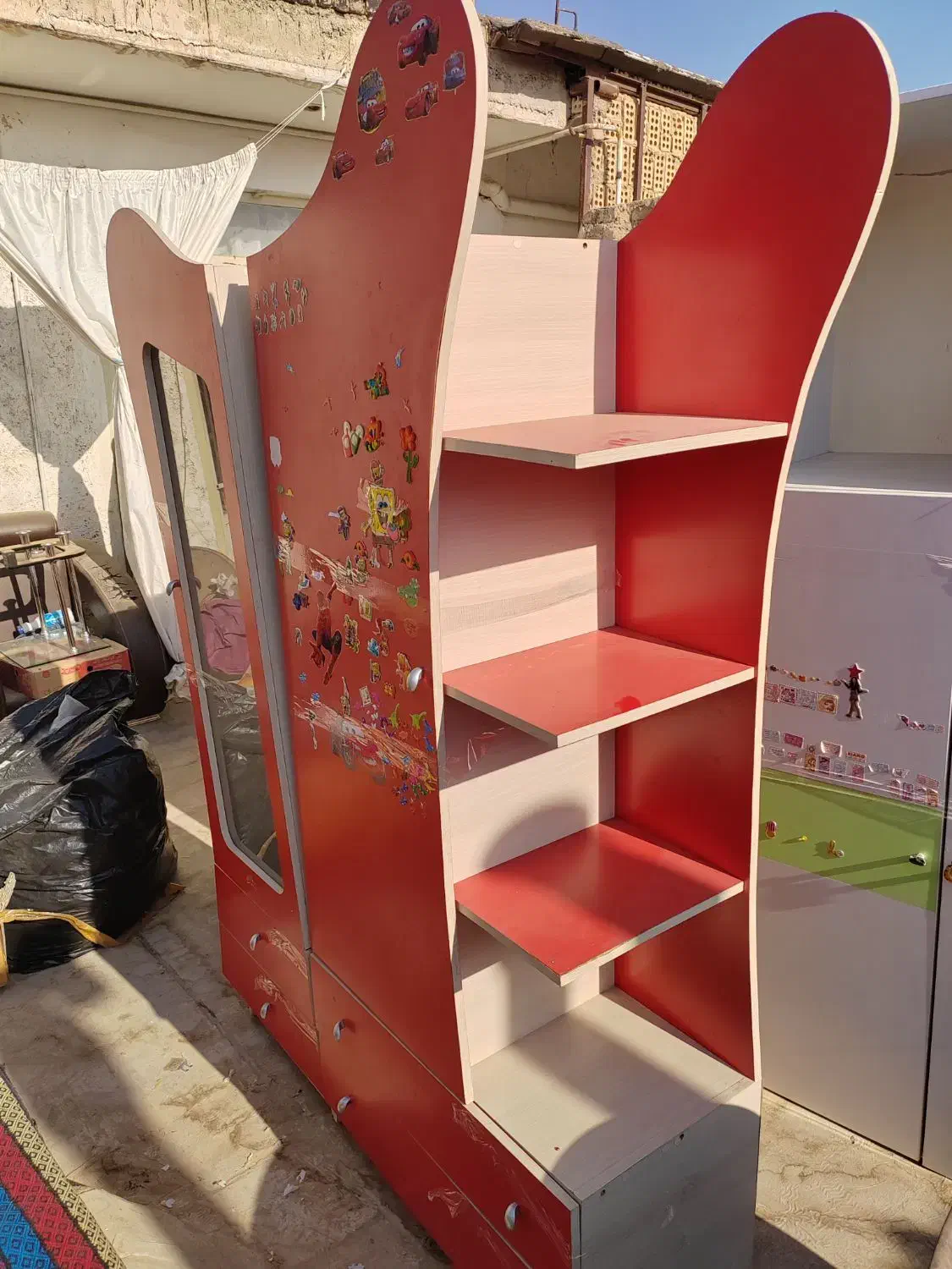 کمد طرح زیزیگولو|جاکفشی، کمد، دراور|برخوار, |دیوار