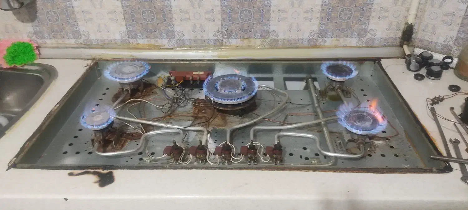 بخاری شیشه. آبگرمکن اجاق گاز اسپیلت کولر|خدمات پیشه و مهارت|گرگان, |دیوار