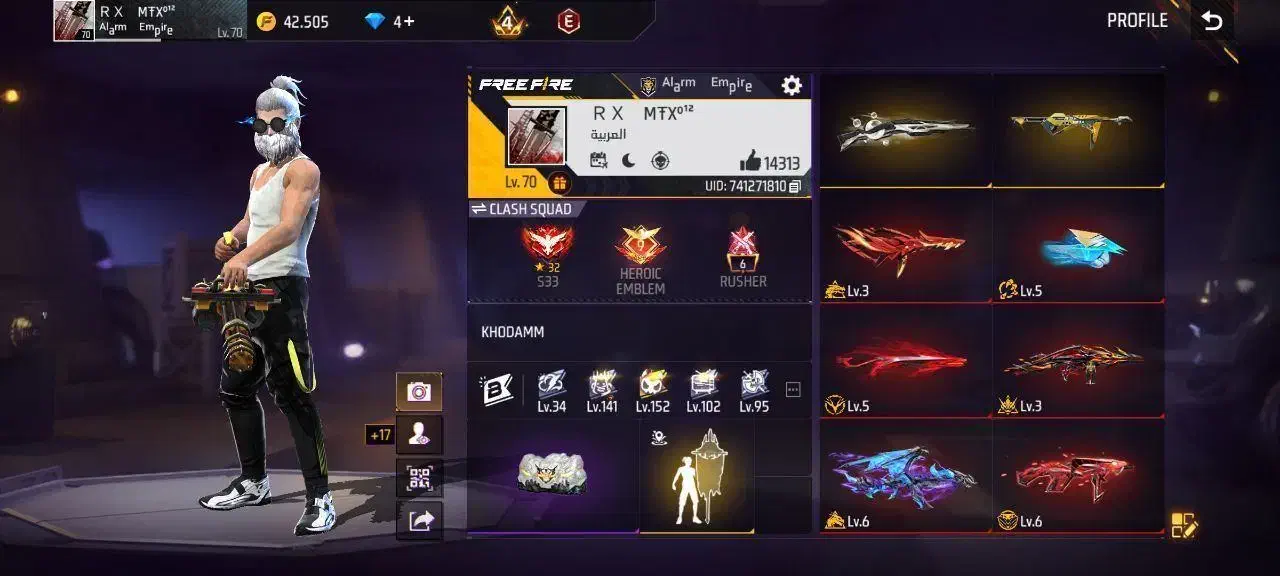 اکانت فری فایر|کنسول، بازی ویدئویی و آنلاین|قزوین, |دیوار