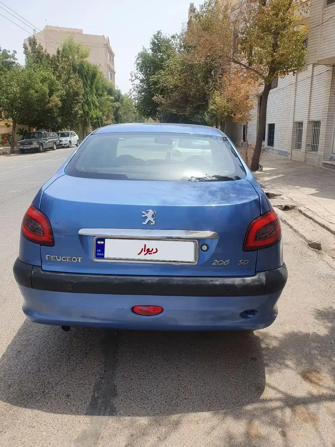 206 sd مدل94|خودرو سواری و وانت|قم, آزادگان|دیوار