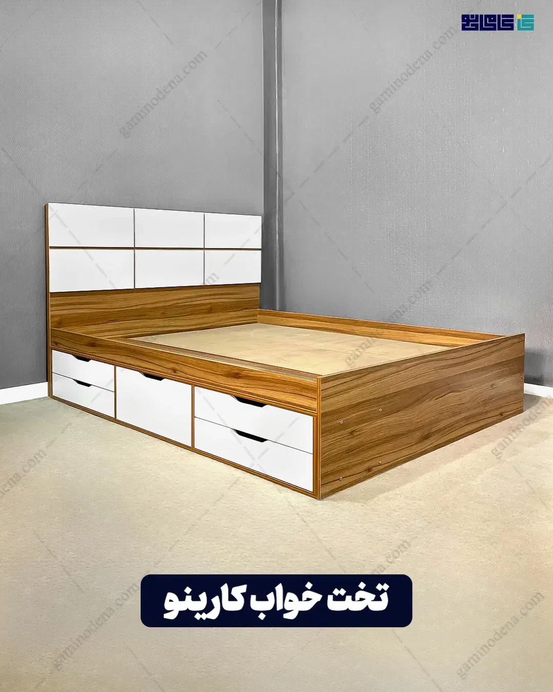 تحتخواب ست کامل|تخت و سرویس خواب|رشت, کوی حسینی|دیوار