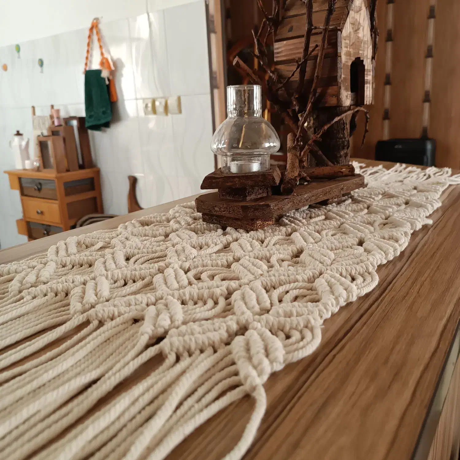 رانر مکرومه|پرده، رانر، رومیزی|مشهد, طلاب|دیوار