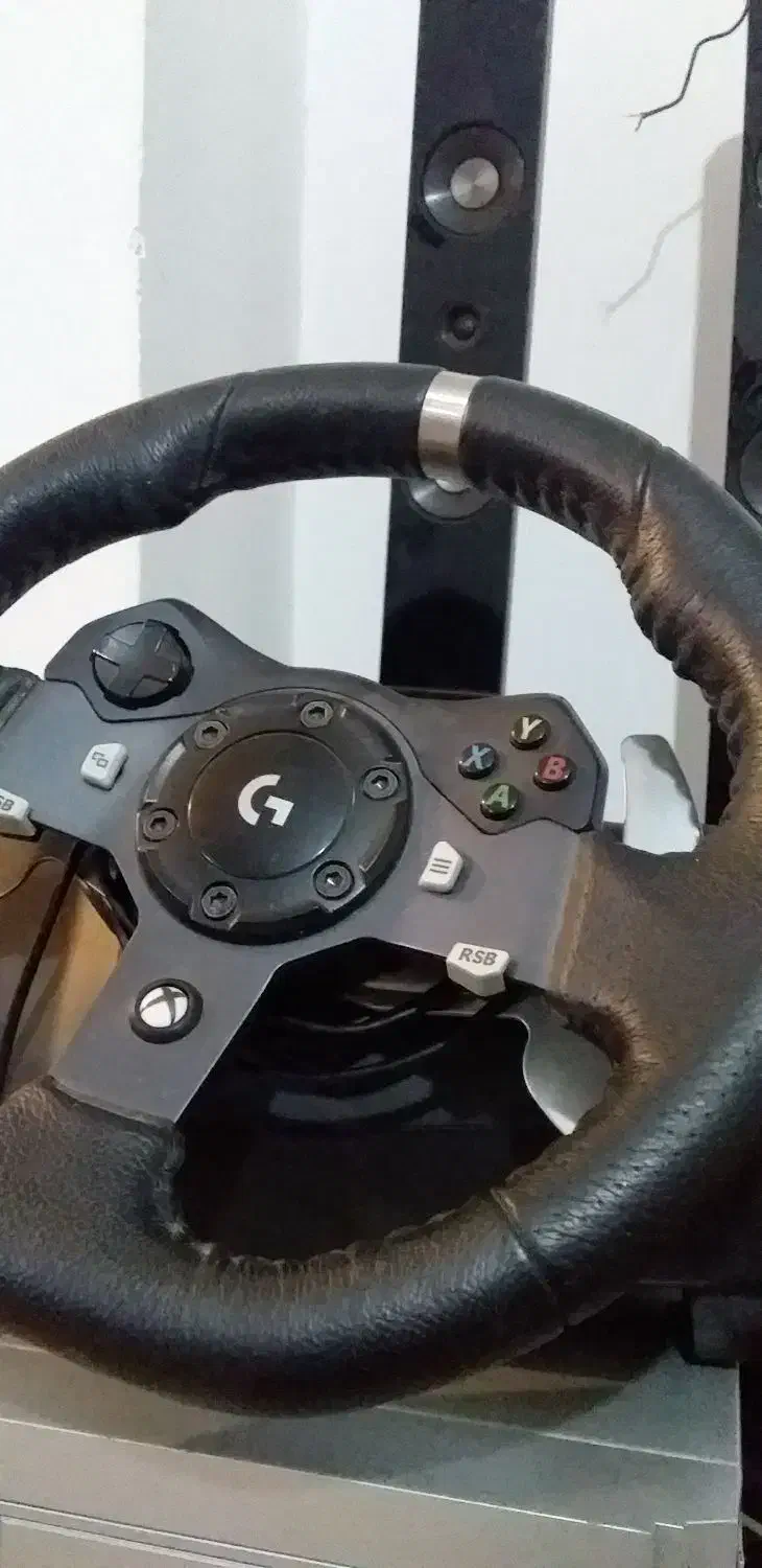 فرمان و پدال مدل لاجتیکg920|کنسول، بازی ویدئویی و آنلاین|کرج, حیدرآباد|دیوار