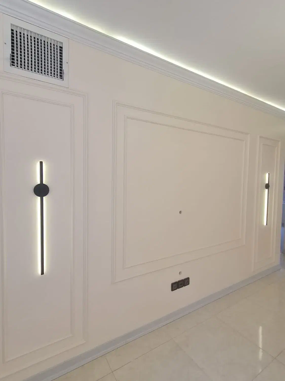 چراغ دیواری خطی شمشیری دیوارکوب|لامپ و چراغ|تهران, مرزداران|دیوار