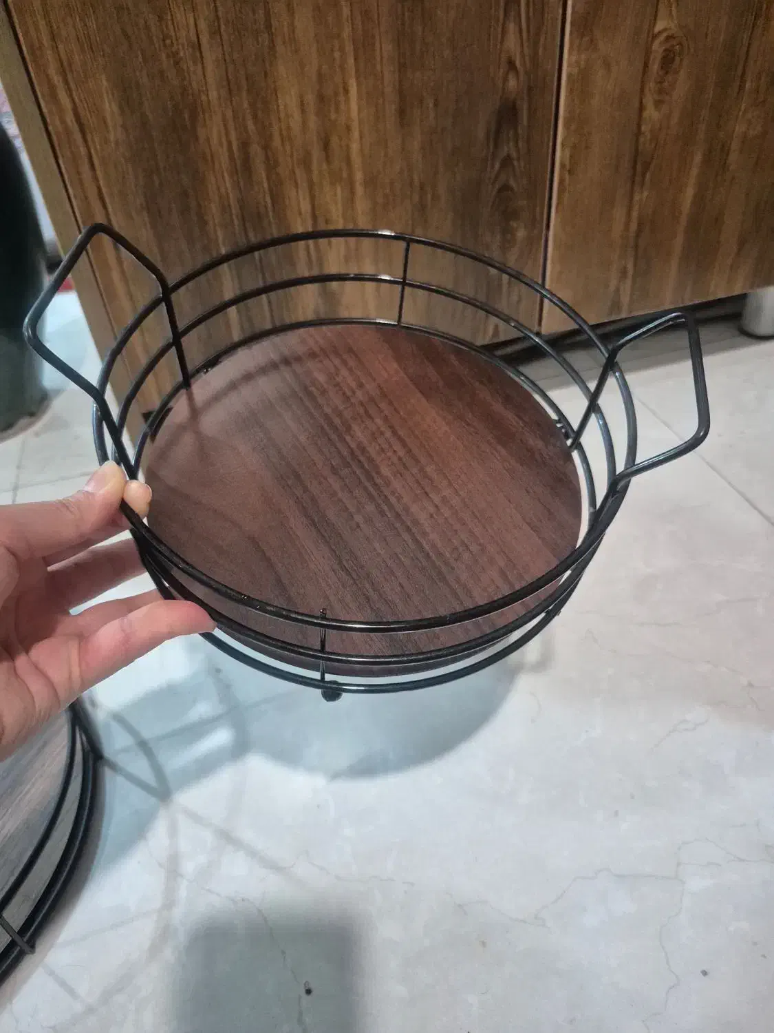 استند فلزی|آب‌چکان و نظم‌دهنده ظروف|اهواز, کمپلو شمالی|دیوار