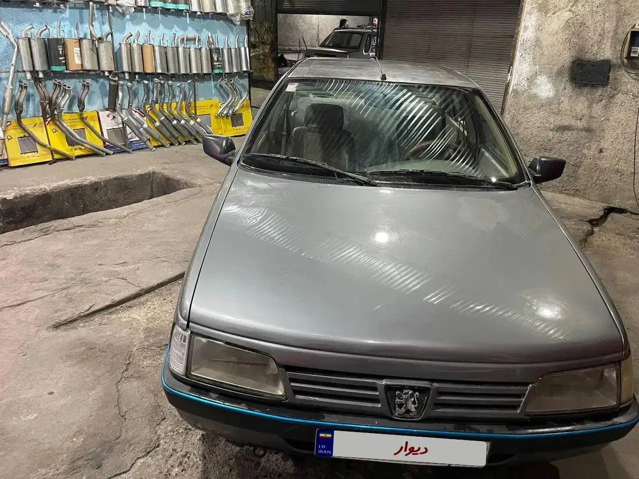 پژو 405 دلفینی خاکستری|خودرو سواری و وانت|چهارباغ, |دیوار