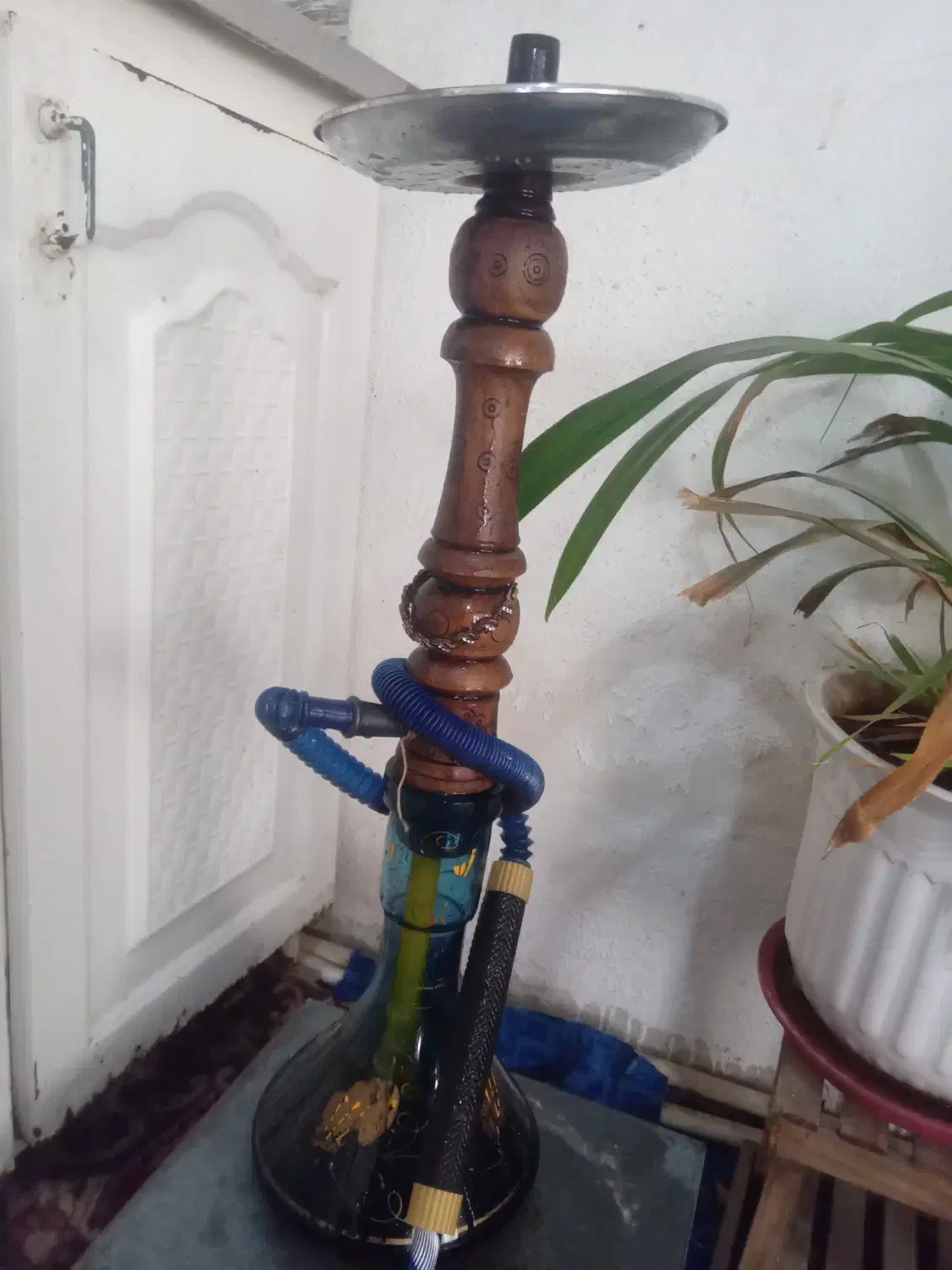 قلیون چوب گردو|کلکسیون و سرگرمی|نیشابور, دربقاضی|دیوار