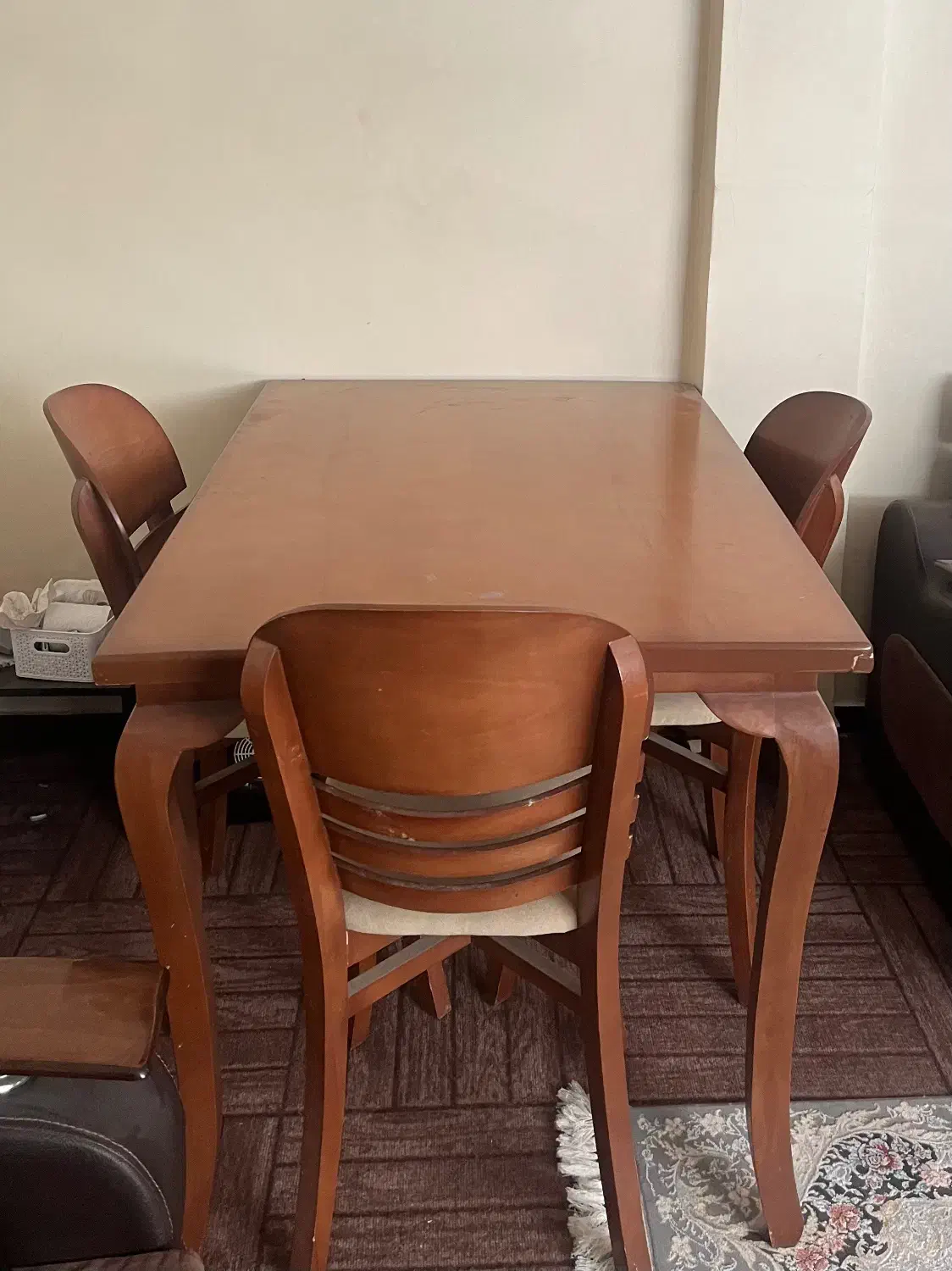 میزناهار خوری ۴نفره|میز و صندلی غذاخوری|آبیک, |دیوار