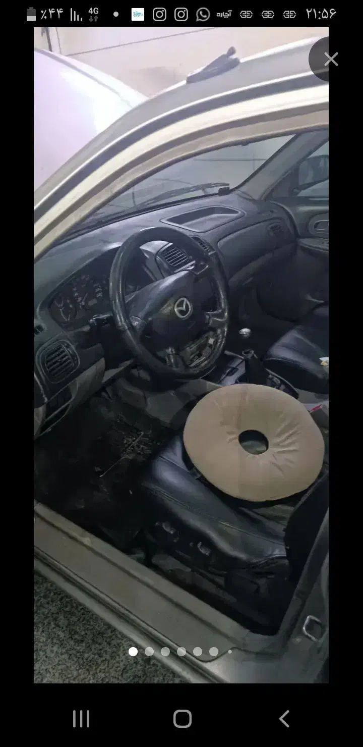 مزدا ۳۲۳ مدل ۸۳ تصادفی|خودرو سواری و وانت|ساری, |دیوار